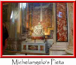 Michelangelo's Pieta Thumbnail