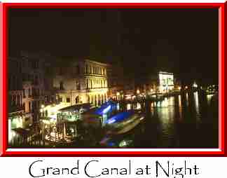 Grand Canal at Night Thumbnail