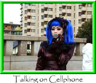 Talking on Cellphone Thumbnail