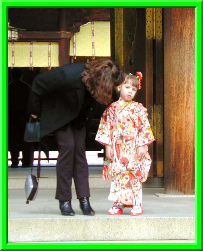 Gaijin in kimono