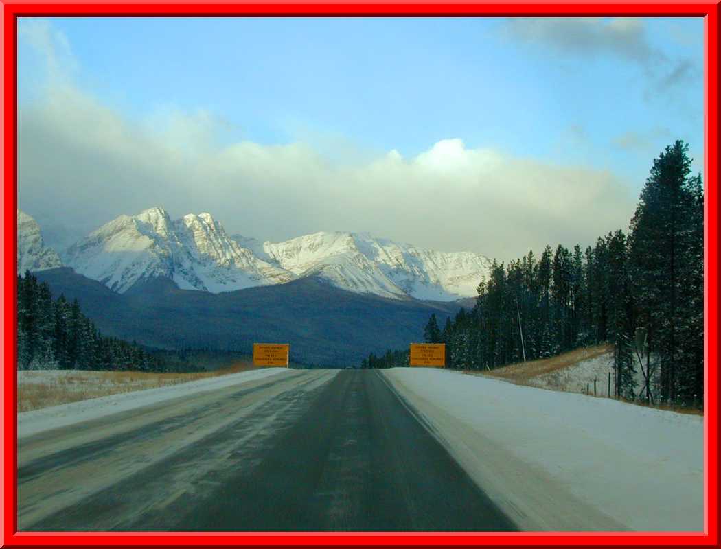 Drive to Banff