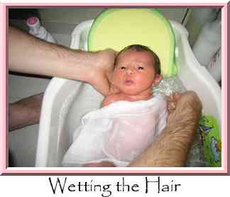 Wetting the Hair Thumbnail