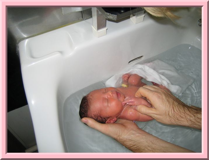 Washing the Arms