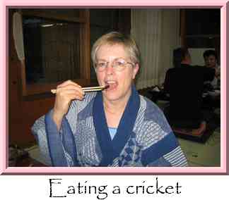 Eating a cricket Thumbnail