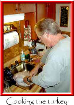 Cooking the turkey Thumbnail